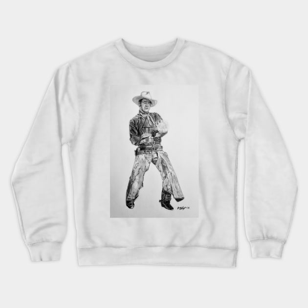 John Wayne Crewneck Sweatshirt by BryanWhipple